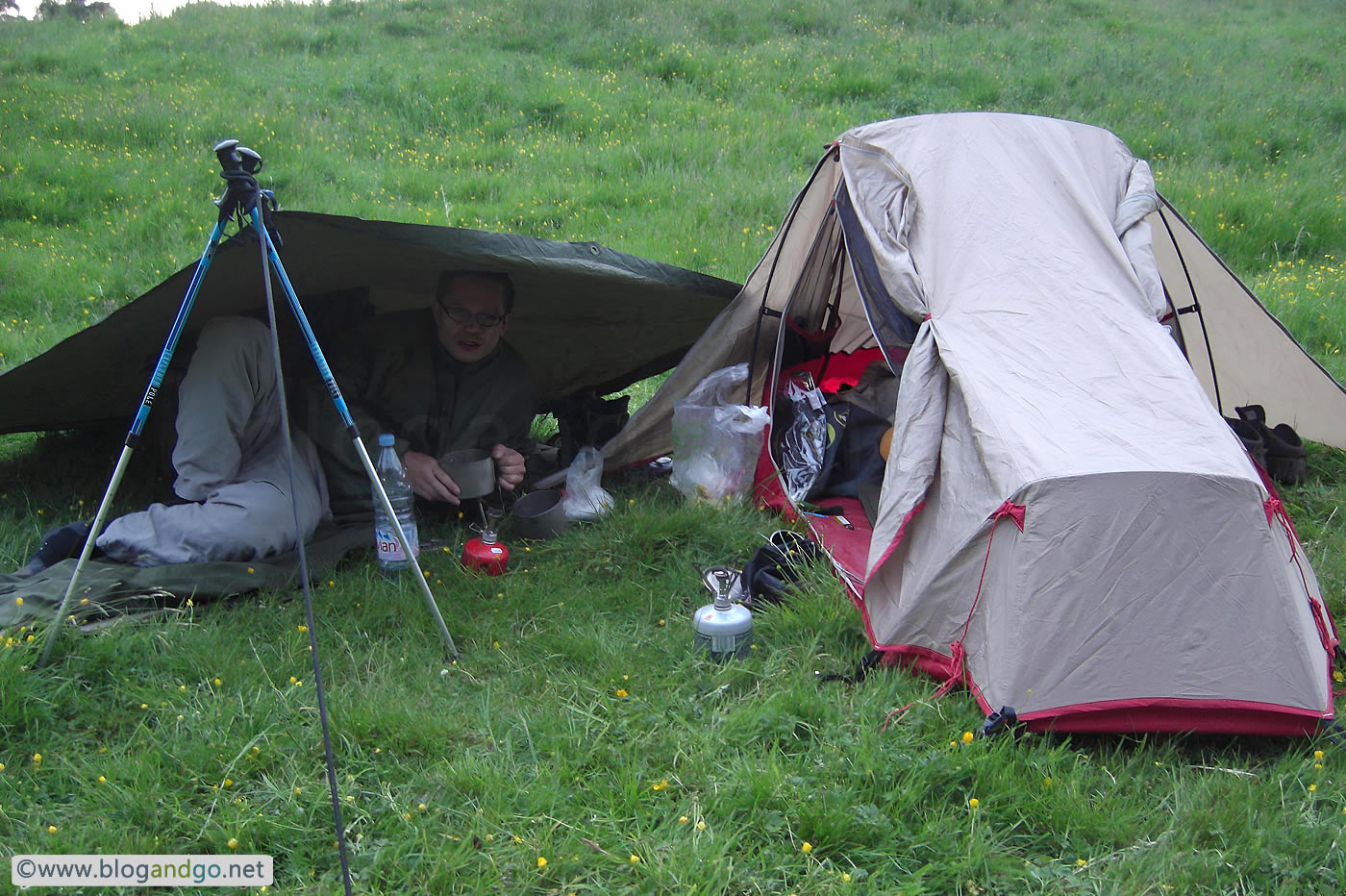 Hadrian's Wall Path - Eating and sleeping outdoors